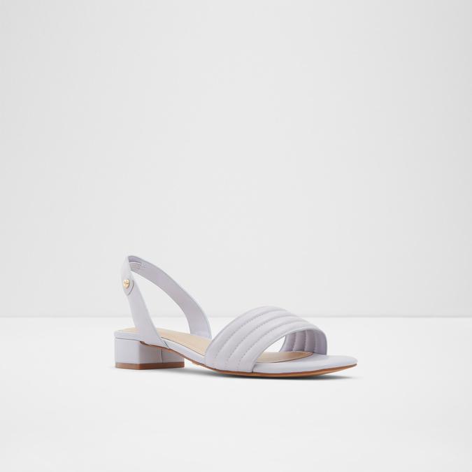 Zarewen Women's Light Purple Block Heel Sandal image number 4