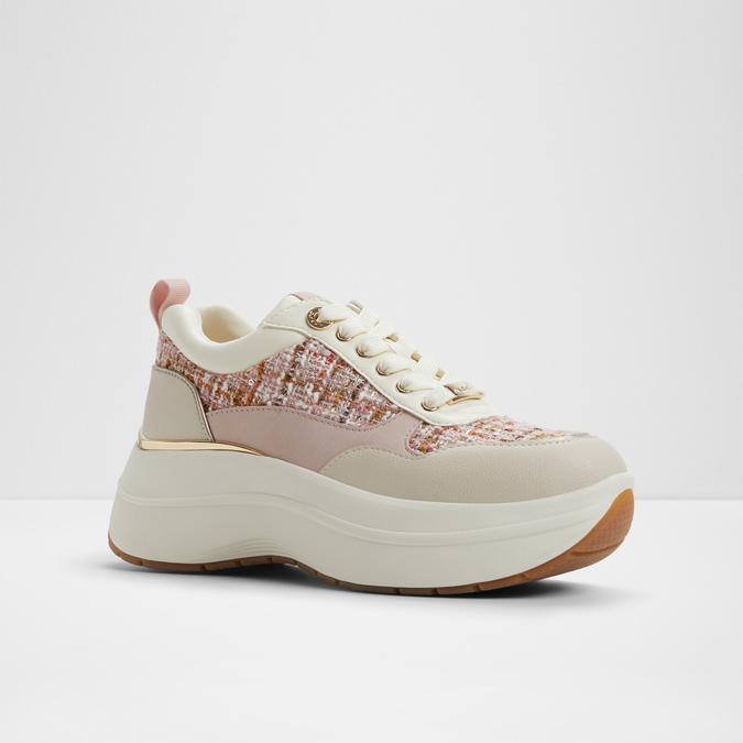 Etiene-In Women's Pink Sneaker Wedges image number 4
