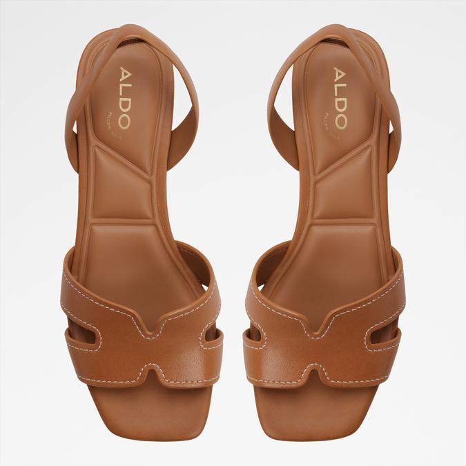 JAVAMANNON Brown Women Heels image number 5