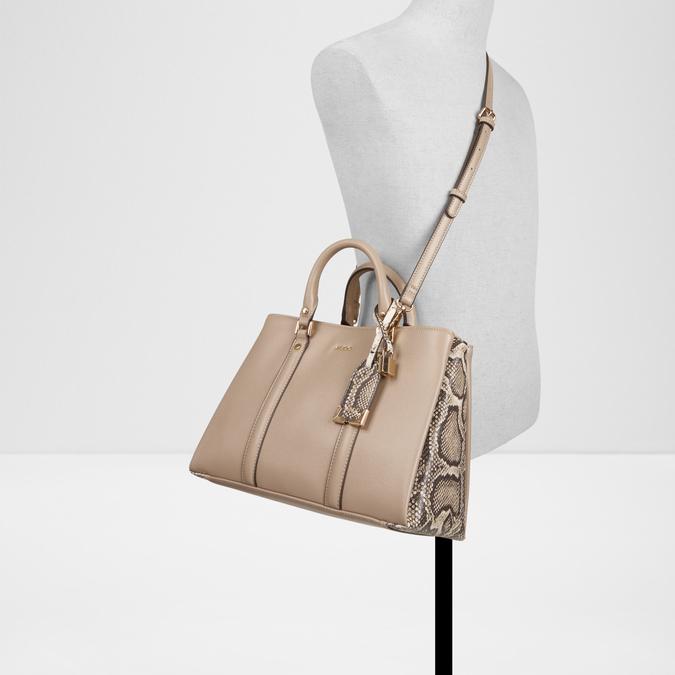 Harmonie Women's Grey Satchel image number 3