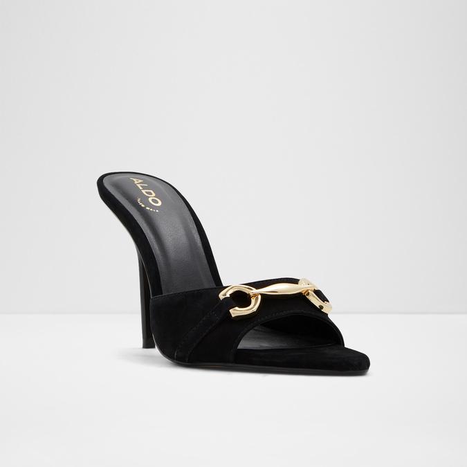 Edoassi Women's Black Dress Sandals image number 4