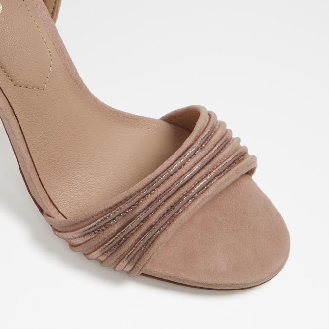 Glerin Women's Light Pink Block Heel Sandal image number 3