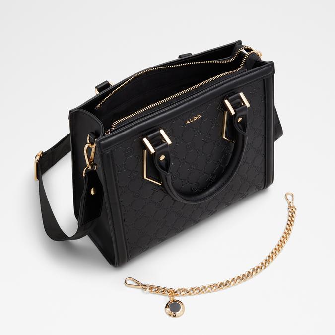 Mondiane Women's Black Satchel image number 2