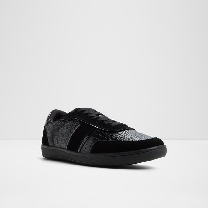 Uptown-In Men's Black Low Top Sneakers image number 4