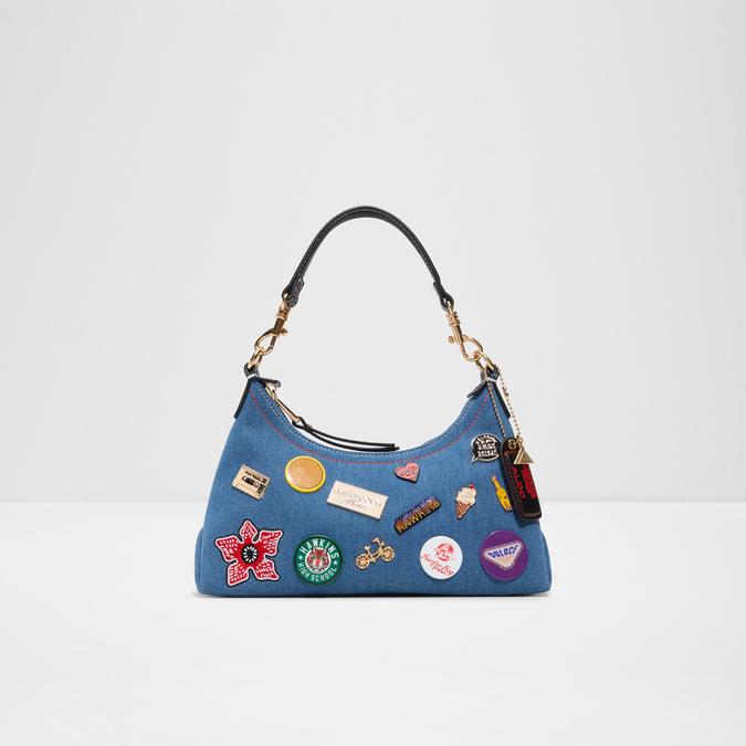 Cityofhawkins Women's Blue Shoulder Bag