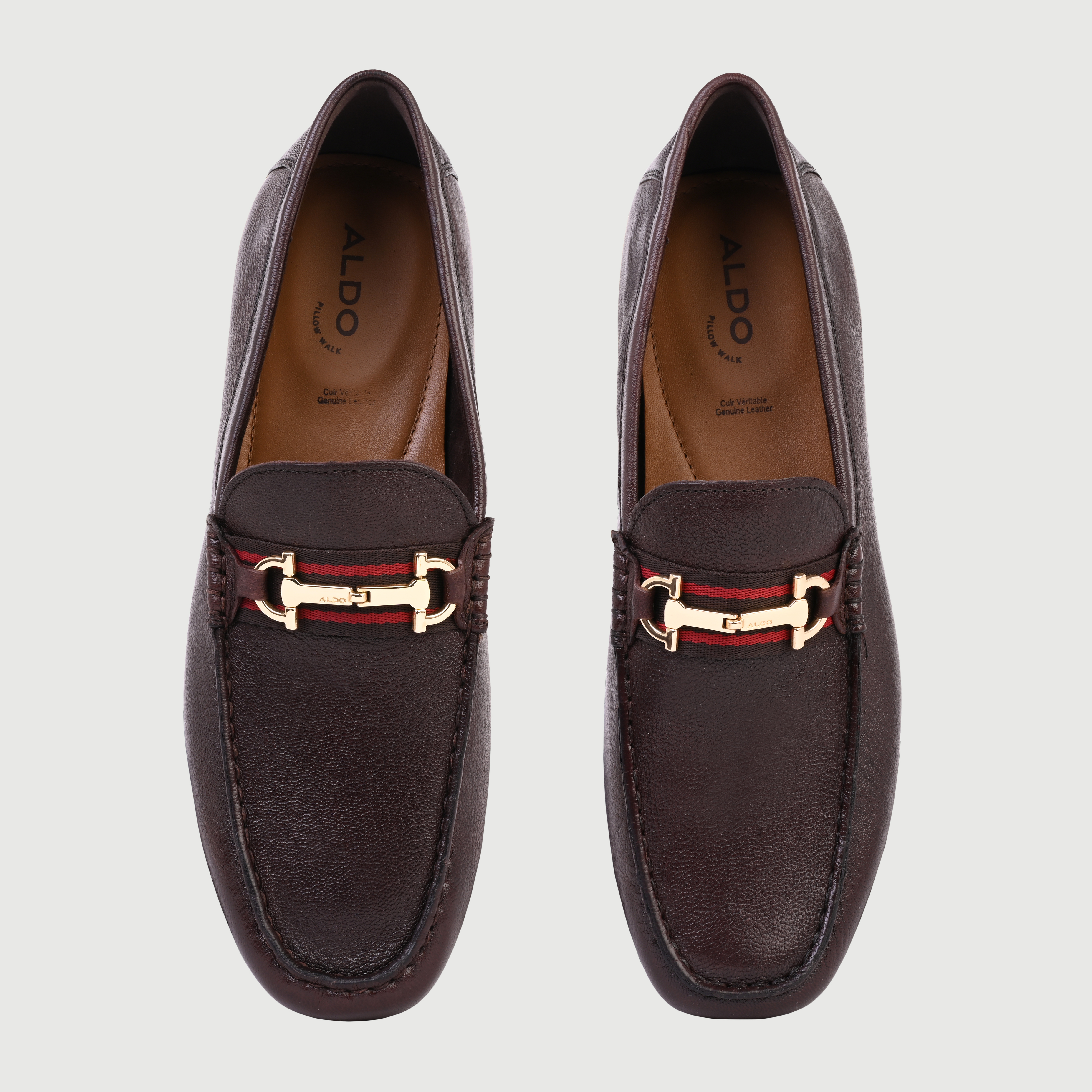 Fangioa-In Men's Brown Moccasins