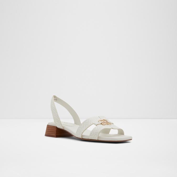 Jinane Women's Beige Block Heel image number 4