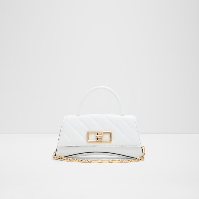 Landenassi Women's White Top Handle
