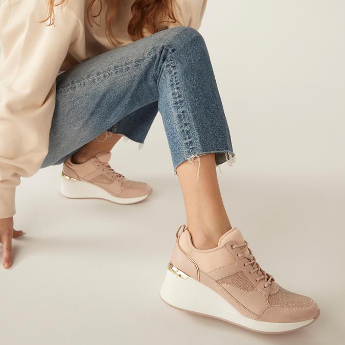 Thrundra Women's Light Pink Joggers image number 1