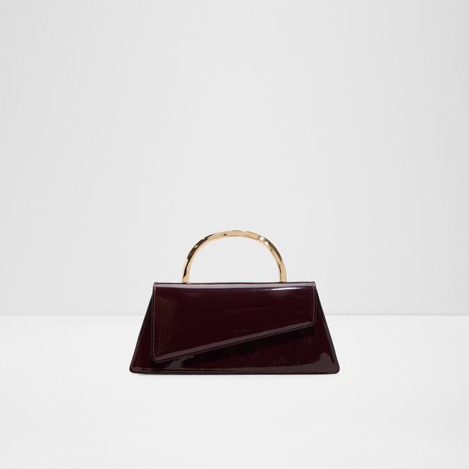 AELLAXIAAX Burgundy Women Top Handle