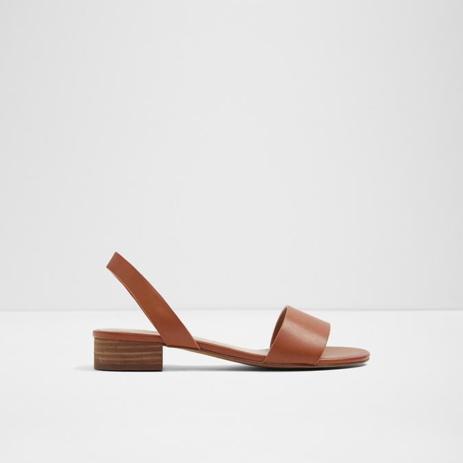 Candice Women's Cognac Flat Sandals image number 3