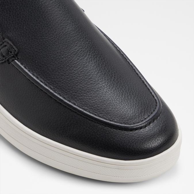 GINOA Black Men Sneakers Slip On image number 4