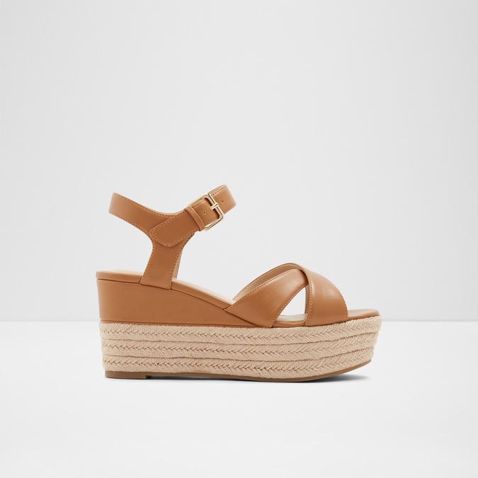Cognac best sale wedge shoes