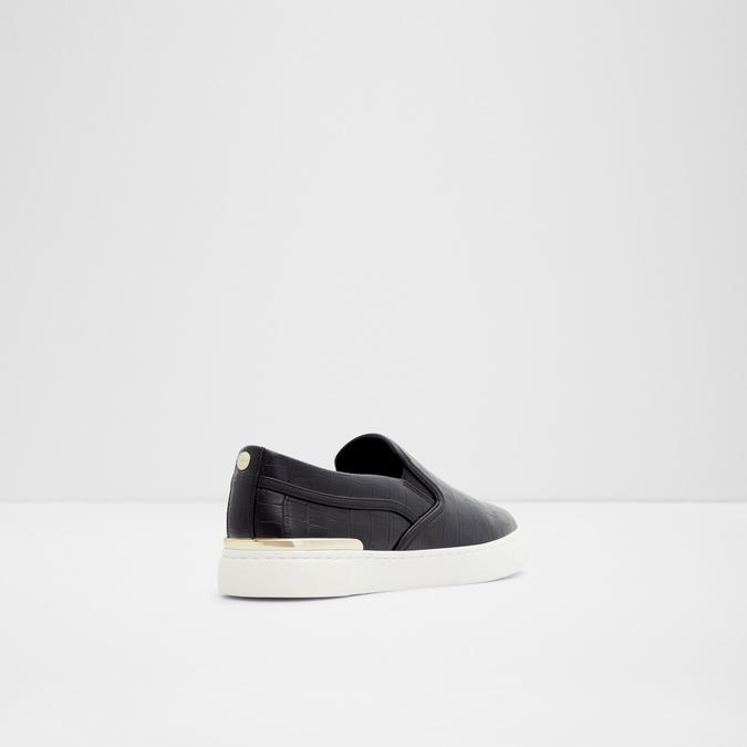 Aldo black sneakers womens store