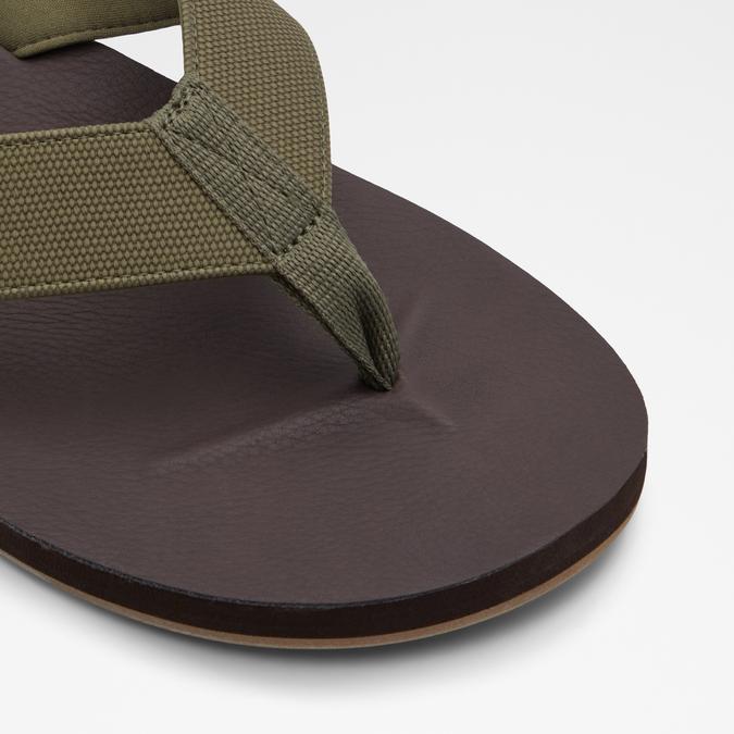 Weallere Men's Khaki Thong Sandals image number 5