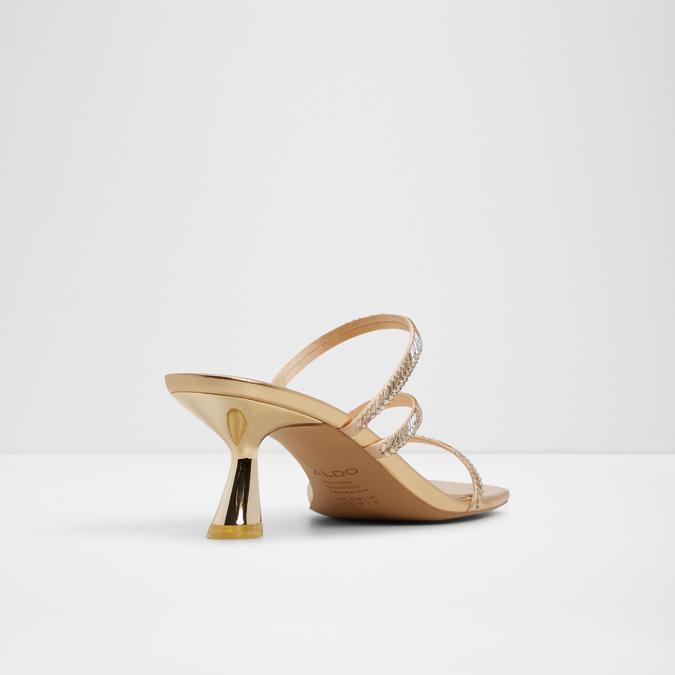 AVELINNE GOLD Women Dress Sandals