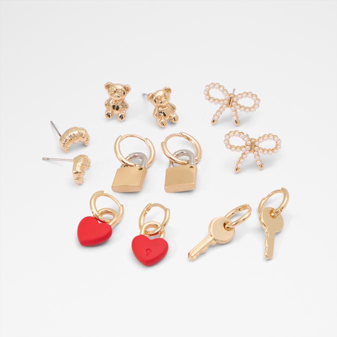 Parsianglow Women's Red Earrings