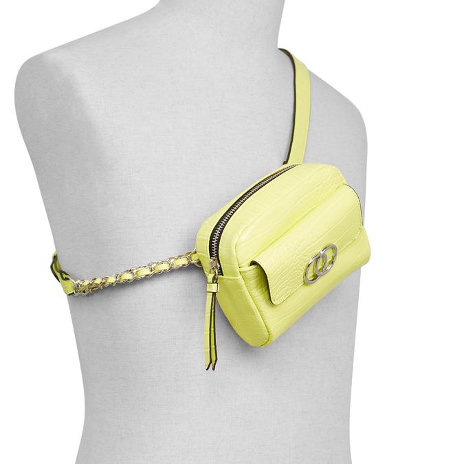 Workit Women's Bright Yellow Belt Bag image number 3