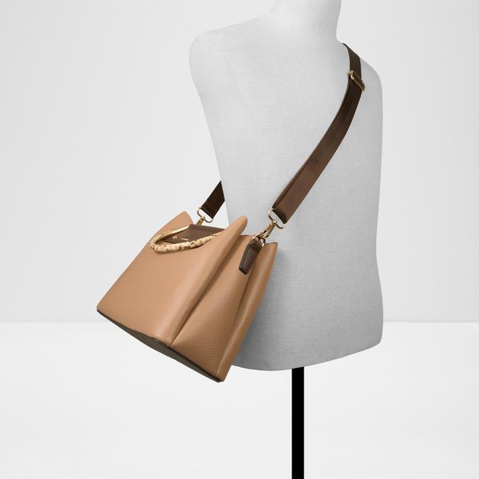 Sloana Women's Brown Satchel image number 3