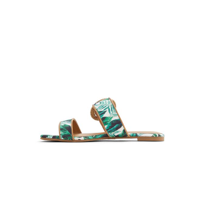Amaili Women's Green Sandals image number 2