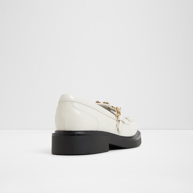 Antonela-In Women's White Loafers image number 2