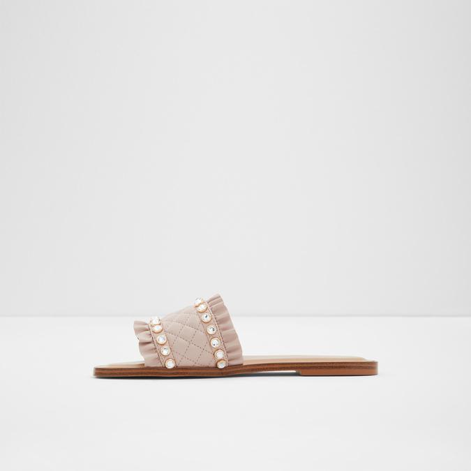 Arilith Women's Light Pink Flat Sandals image number 3
