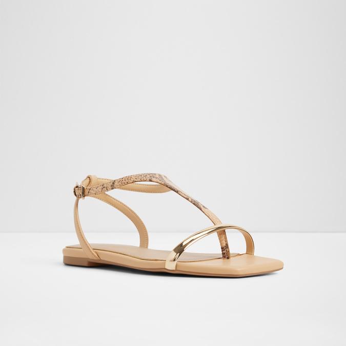 Catlyn-In Women's Brown Flat Sandals image number 4
