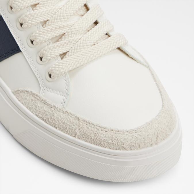 Elioa-In Men's White Low Top Sneakers image number 5