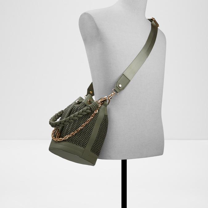 Auen Women's Brown Bucket Bag image number 3