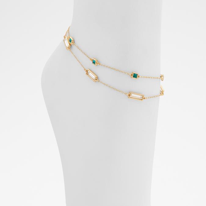 Berossi Women's Green Anklet image number 0