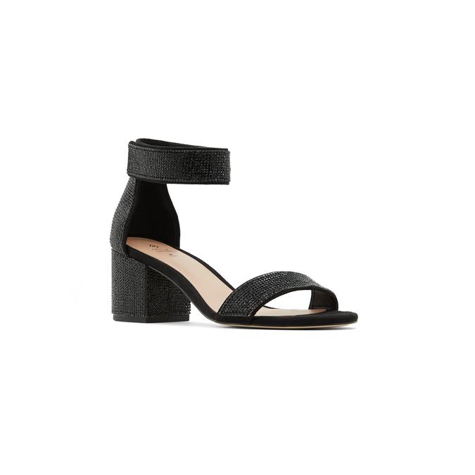 Posies Women's Black Block Heel image number 3