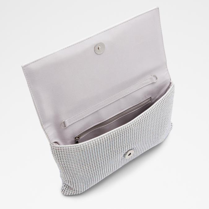 Viverra Women's Silver Clutch image number 2