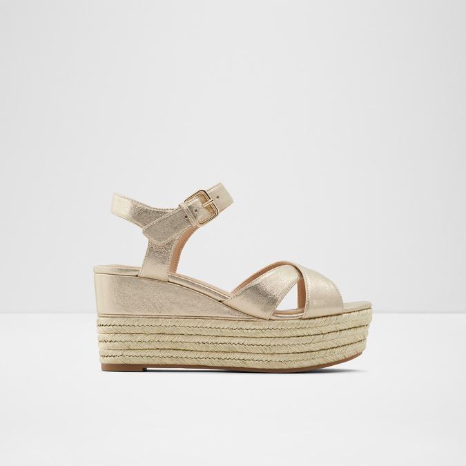 Vilmaclya Women's Gold Wedges image number 0