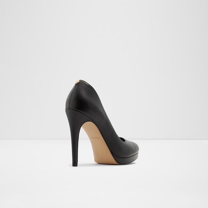 Ibaoni Women's Black Pumps image number 1