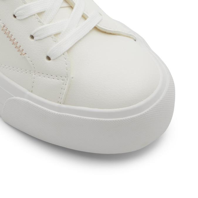 Feeona Women's White Sneakers image number 5