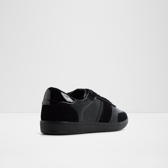 Uptown-In Men's Black Low Top Sneakers image number 2