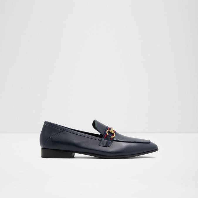 Heliothis Men's Navy Dress Loafers image number 0