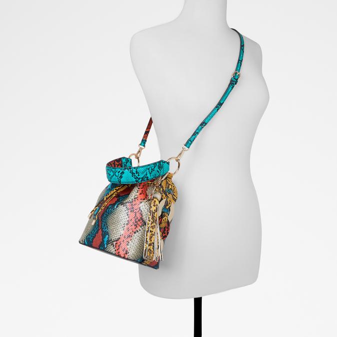 Gisa Women's Bright Multi Bucket Bag image number 3
