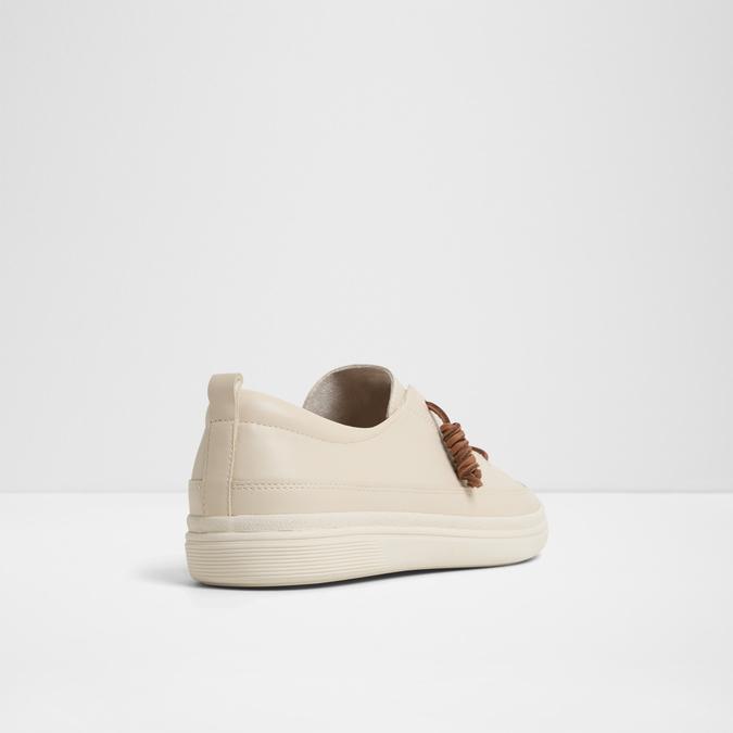 Tristin-In Men's White Low Top Sneakers image number 2