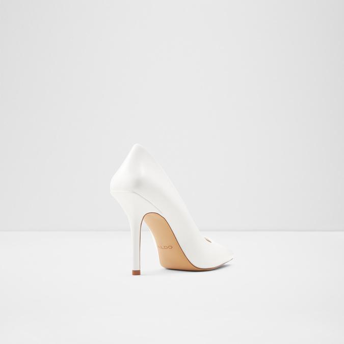 Jess Women's White Pumps image number 2