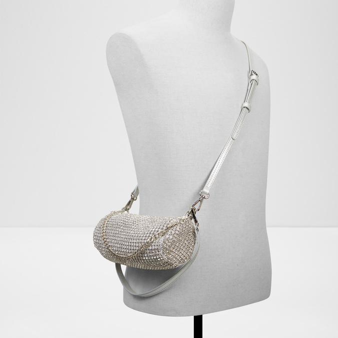Partyready Women's Silver Shoulder Bag image number 4