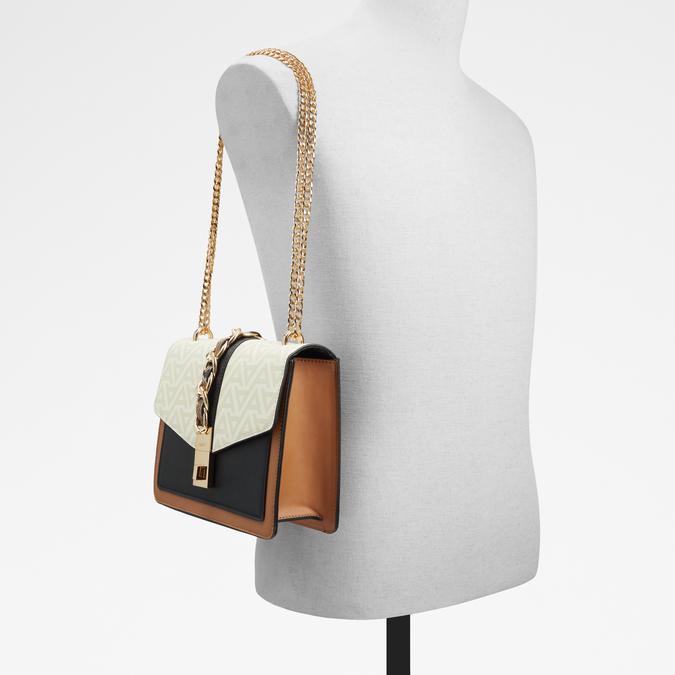 Rhaonwan Women's White Cross Body image number 4
