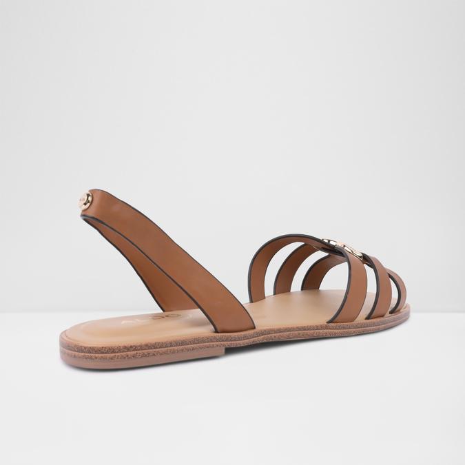 Nydirarina-In Women's Brown Flat Sandals image number 2