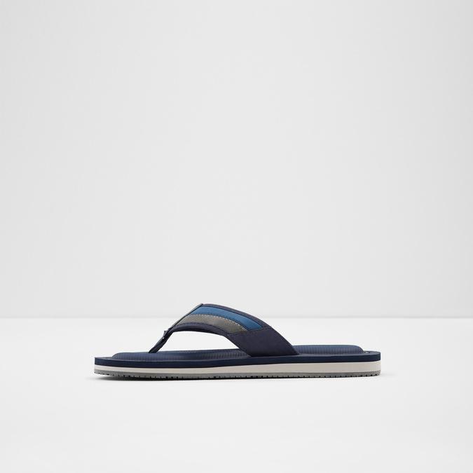 Herik Men's Navy Thong Sandals image number 2