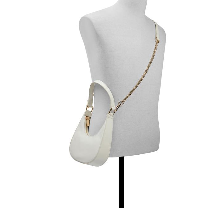 Celesty Women's White Shoulder Bag image number 4