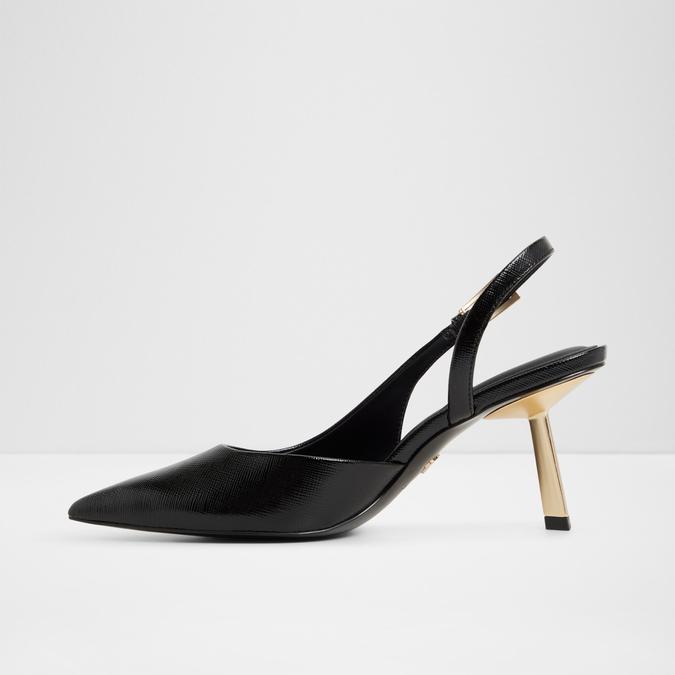 Jeanny-In Women's Black Pumps image number 3