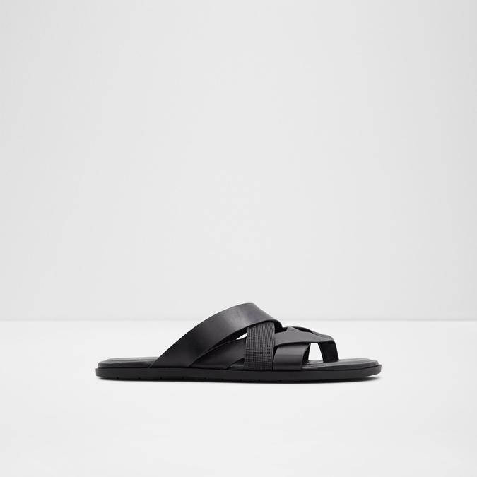 Zaanstraat Men's Black Strap Sandals image number 0