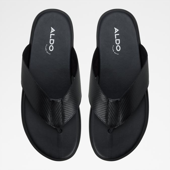 MAXIMO Black Men Sandals image number 5