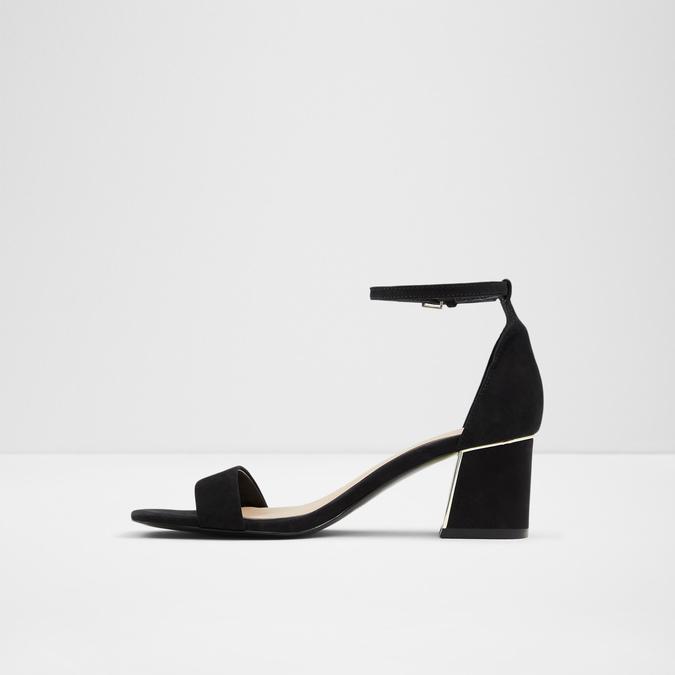 Kedeaviel Women's Black Block Heel Sandal image number 3