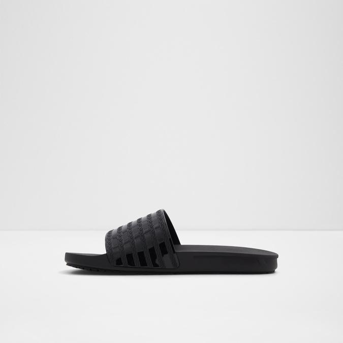 Skimslide Men's Black Sandals image number 3